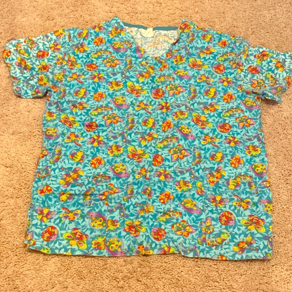 Cute Scrub Top